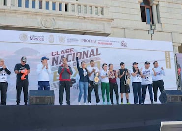 Evelyn Salgado encabeza clase masiva de Box en Guerrero; destaca al deporte como motor de transformación