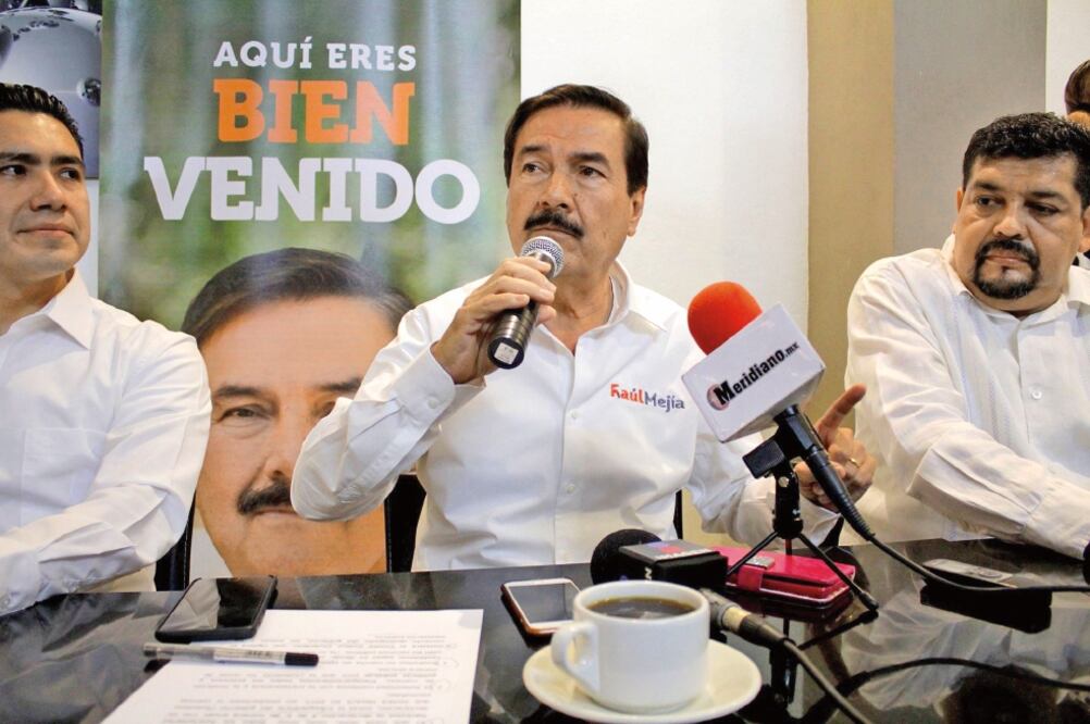 Raúl Mejía, de MC, indicó que de llegar al gobierno todos los funcionarios hará n su 3de3 y se instalará un Comité Auditor Ciudadano que vigilará a las autoridades (TOMADA DE FACEBOOK DE RAÚL MEJÍA)