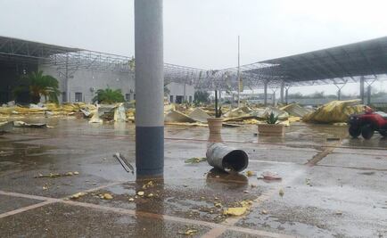 Tromba, no tornado, la que impactó en Nuevo Laredo: gobernador