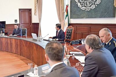 Peña Nieto instruye a secretarios que garanticen seguridad