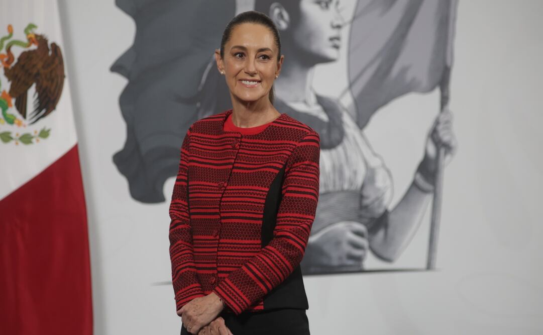 Conferencia matutina de la presidenta Claudia Sheinbaum en Palacio Nacional el 13 de junio de 2025. Foto: Carlos Mejía / EL UNIVERSAL
