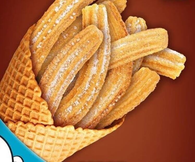 Conoce el helado con sabor a churros