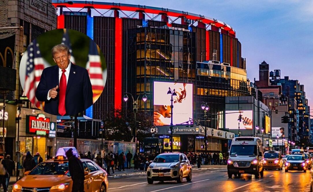 Donald Trump ha programado un evento de campaña en el Madison Square Garden de Nueva York para el 27 de octubre. Fotos: Fotoarte/El Universal