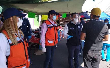 Supervisan que tianguis de Aguascalientes cumplan medidas sanitarias