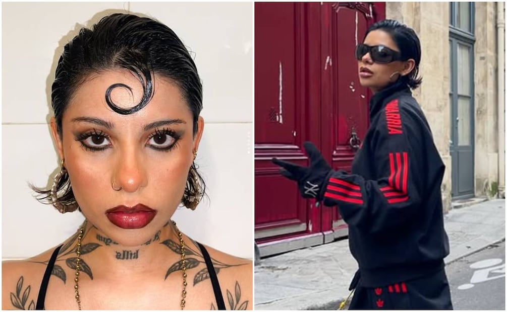 Dagna Mata, la modelo que aparece en el video "Un vals", de Nodal, y que se parece a Ángela Aguilar y a Cazzu.