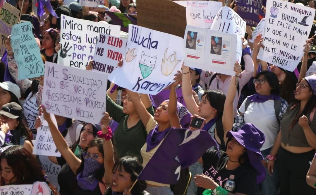 Marcha 8M. Foto: Carlos Mejía / EL UNIVERSAL