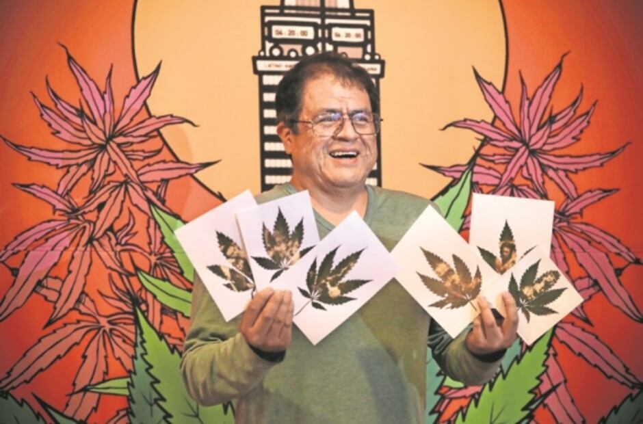 Mexicano lleva arte cannábico a Ámsterdam