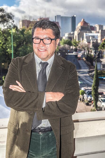 Titular de la delegación Cuauhtémoc, Ricardo Monreal (YADÍN XOLALPA. EL UNIVERSAL)