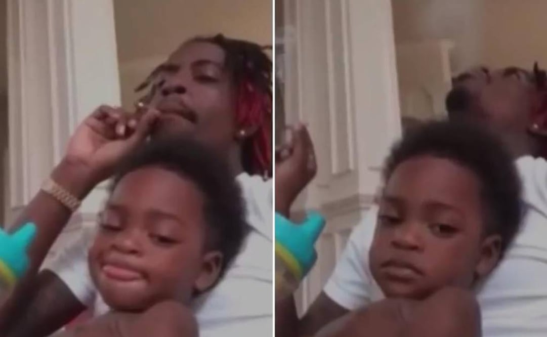 Servicios de Protección Infantil buscará citar al cantante para averiguar saber qué era lo que fumaba. (FOTO: Snapchat)