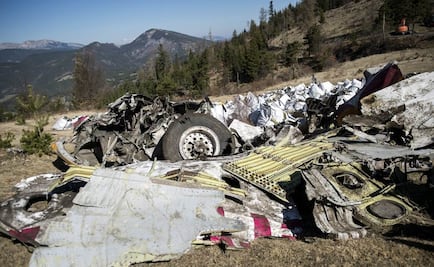 Recuperados, 80% de restos de avión de Germanwings