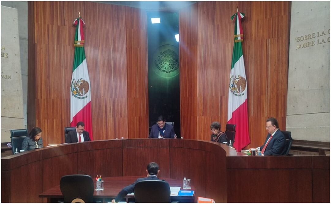 Presidente del Tribunal reconoce que hubo una solicitud de renuncia. Foto: Otilia Carvajal/ EL UNIVERSAL