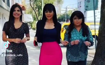 Victoria Ruffo conquista en Tik-Tok