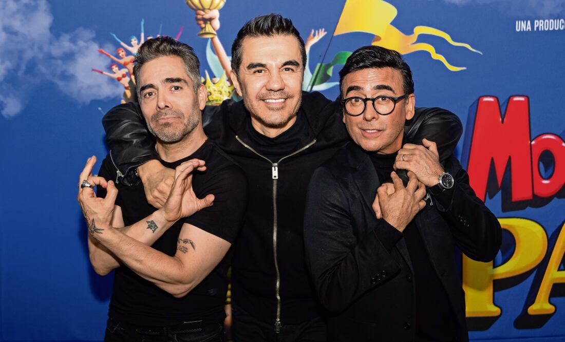 Omar Chaparro y Adrián Uribe financiaron juntos una cinta de acción. Foto Hugo Salvador / EL UNIVERSAL