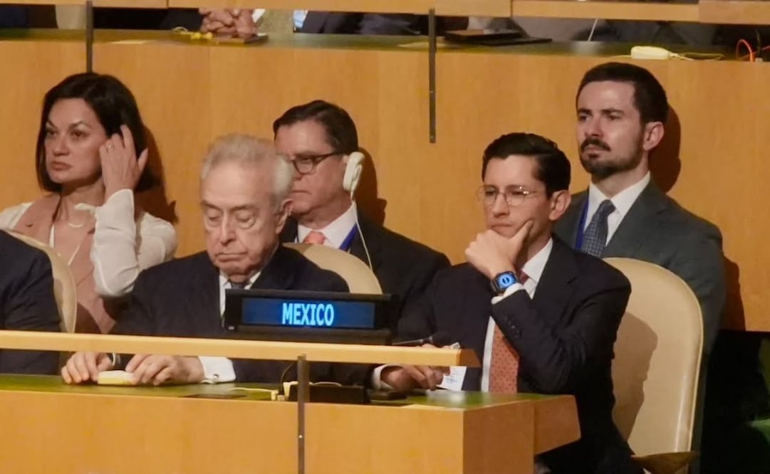 El canciller Roberto Velasco en la apertura del Debate General de la 81 Asamblea General de la ONU el 22 de septiembre de 2026. Foto: SRE