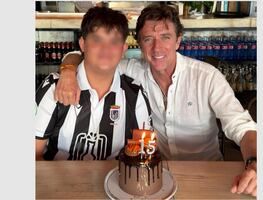 Paulina Rubio, la gran ausente en los 15 años de su hijo Andrea Nicolás, quien no la tiene ni en sus redes