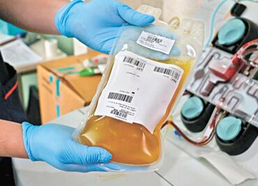 Sólo 50 personas han donado plasma para tratar Covid-19