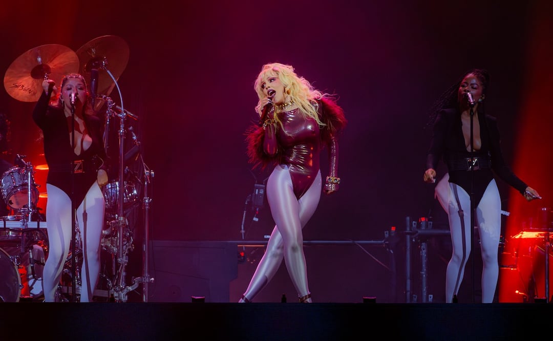 Doja Cat en el Palacio de los Deportes. 
Foto: Laura Villegas/OCESA.