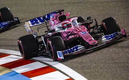 Checo Pérez, tercero en la segunda práctica de Sakhir