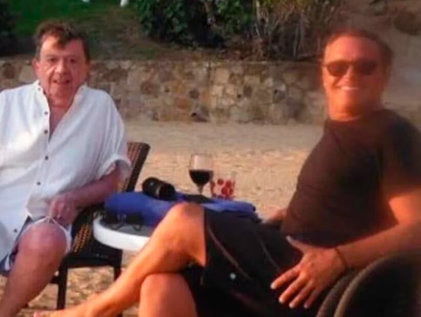 El encuentro entre Chabelo y Luis Miguel tuvo lugar en 2018, en una playa privada de la costa de Acapulco.
Foto: Twitter