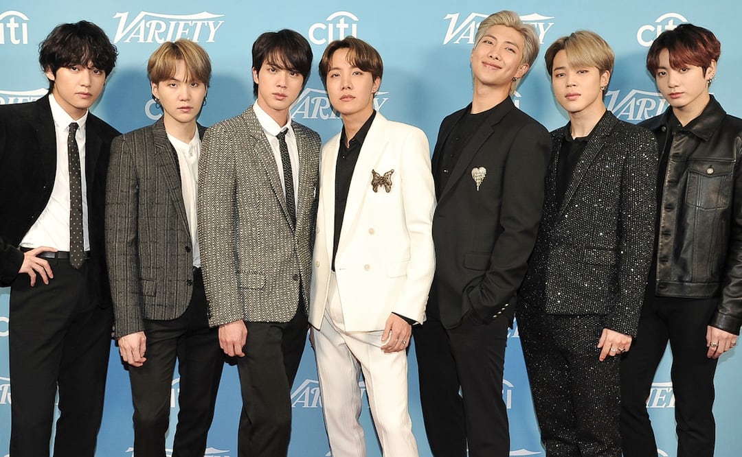 La banda de pop coreana BTS. 
Foto: Richard Shotwell/Invision/AP, archivo.