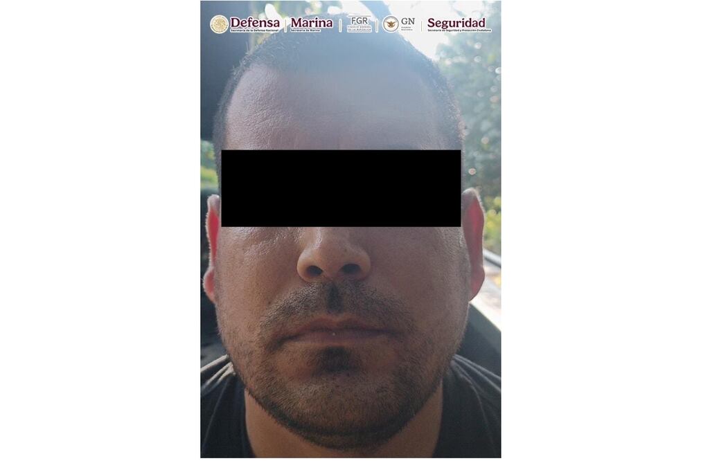 Rigoberto "N" es identificado por la autoridades como uno de los responsables del cobro de cuotas de extorsión a productores limoneros de Apatzingán. Foto: Especial