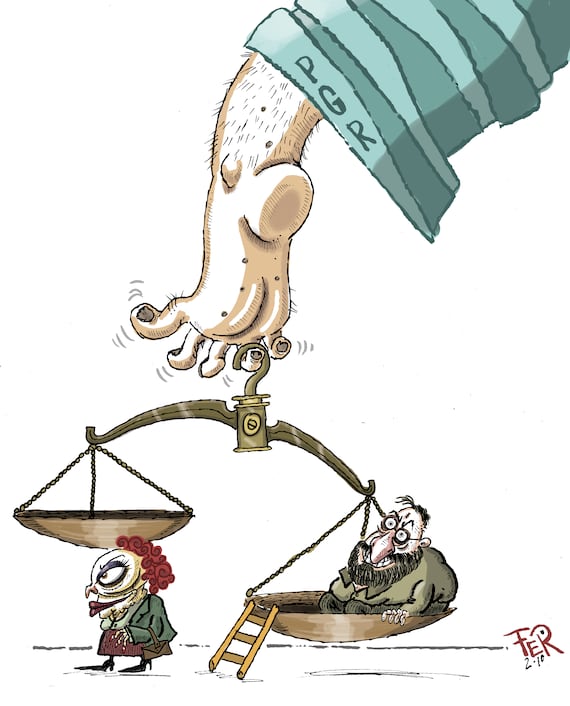 La balanza de la justicia