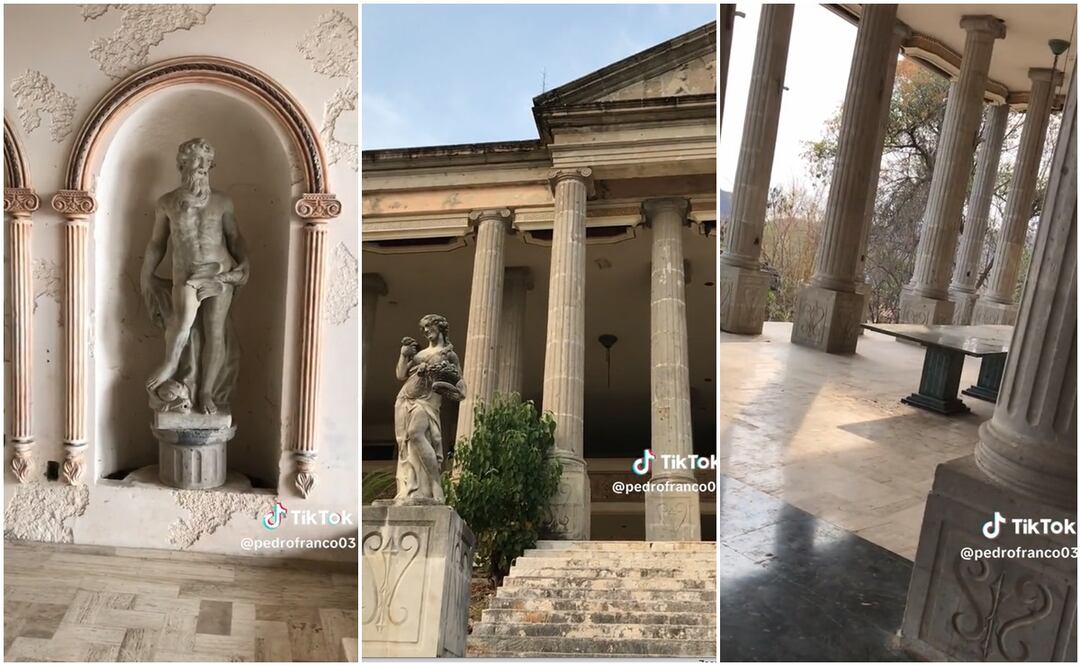 Vistas del “Partenón” de Durazo en Playa de la Ropa, Zihuatanejo. Foto: @pedrofranco03