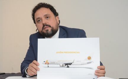 Empresa de Monterrey ofrece criptomonedas, terreno y tecnología por avión presidencial