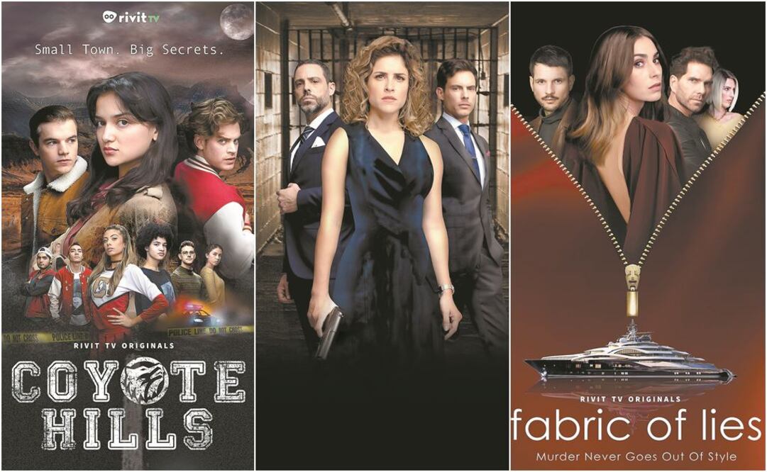 Coyote hills, La leona y Fabric of lies son las tres series piloto. FOTOS: RIVIT TV