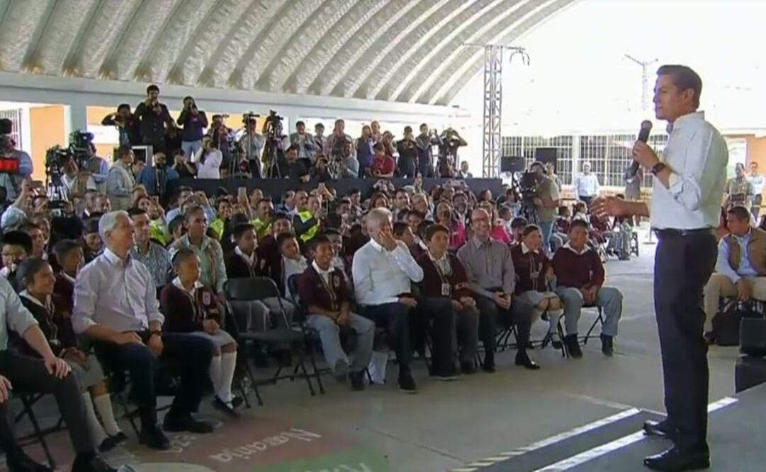 Foto tomada de @PresidenciaMX