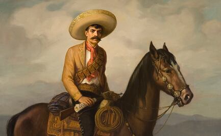 Emiliano Zapata por Diego Rivera y Siqueiros, en Bellas Artes