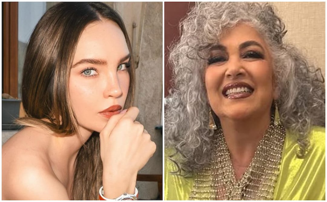 Belinda y Amanda Miguel se conocen e intercambian palabras de admiración y actúan juntas,