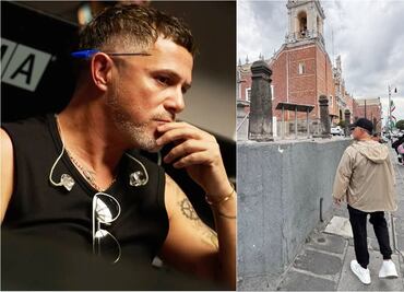 Alejandro Sanz turistea en Puebla y nadie lo reconoce