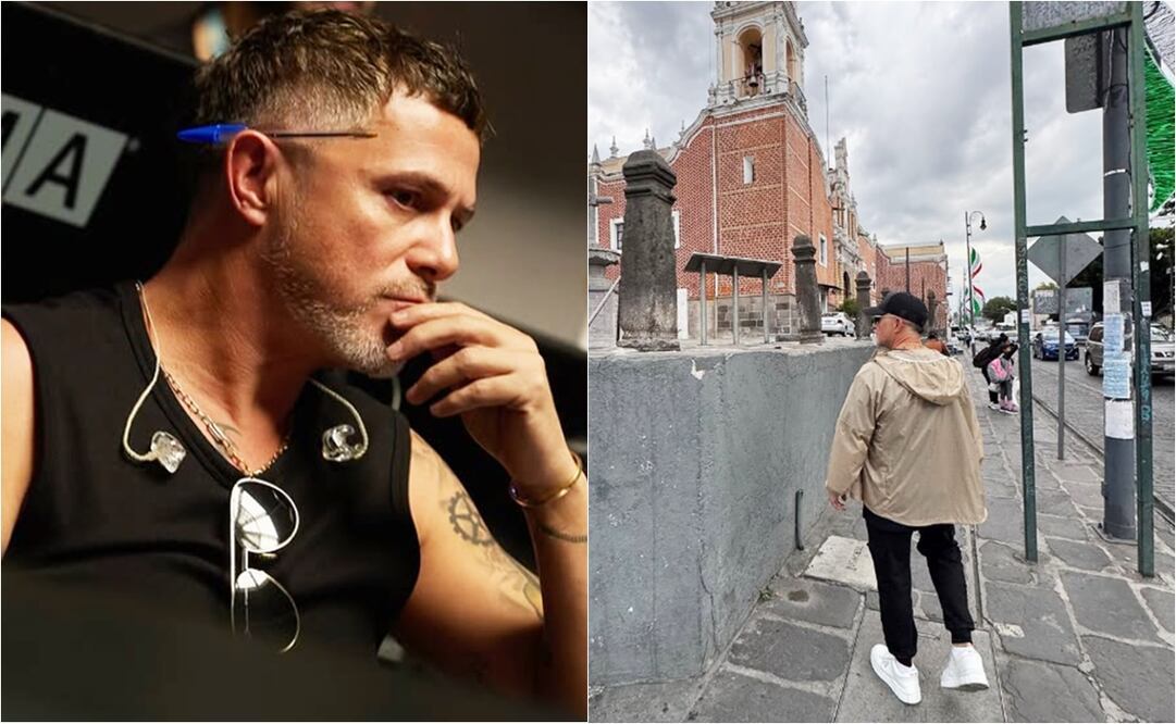 Alejandro Sanz visitando una de las zonas más turísticas de Puebla.
Fotos: Instagram, vía @alejandrosanz