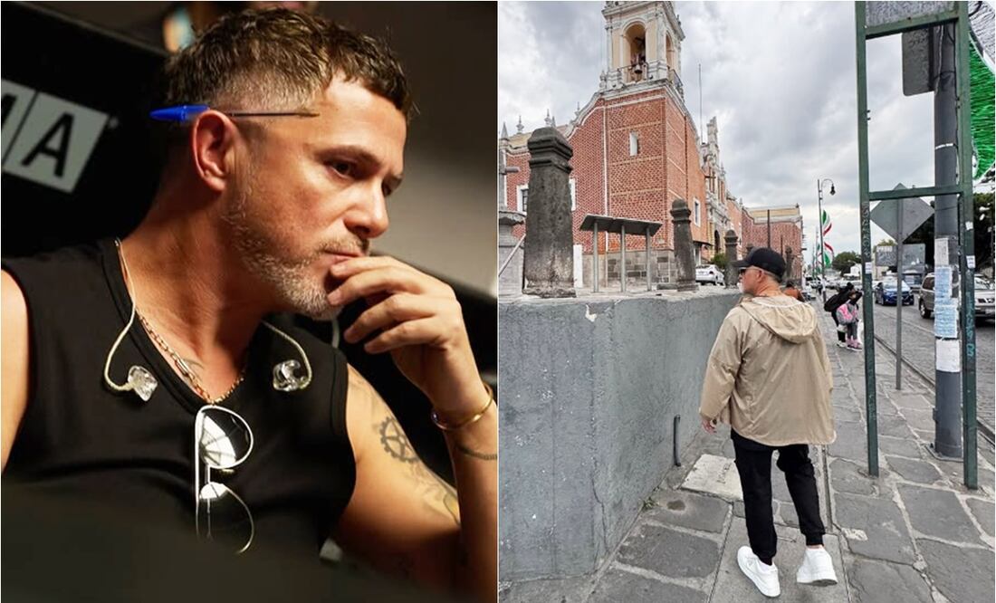 Alejandro Sanz visitando una de las zonas más turísticas de Puebla.
Fotos: Instagram, vía @alejandrosanz
