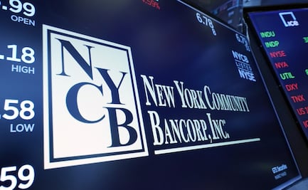 Suspenden cotización del banco NYCB en Wall Street, ¿por qué?