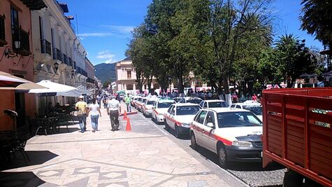 Protestan transportistas por inseguridad en Chiapas