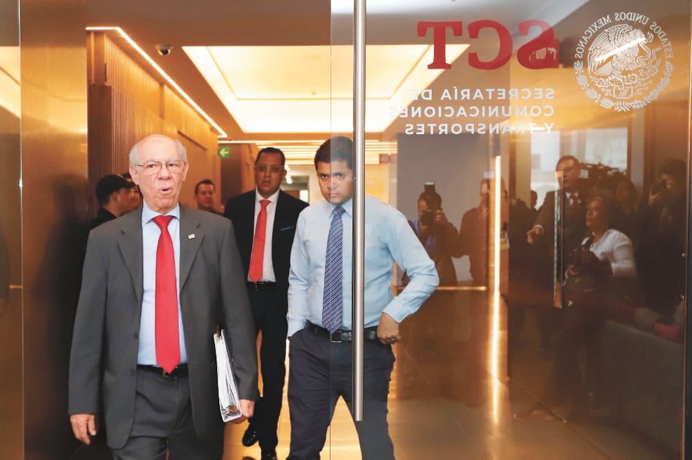 Carlos Morán Moguel, subsecretario de Transporte, dijo que al Tren Interurbano México-Toluca se le asignaron 7 mil mdp este año. Foto: BERENICE FREGOSO. EL UNIVERSAL