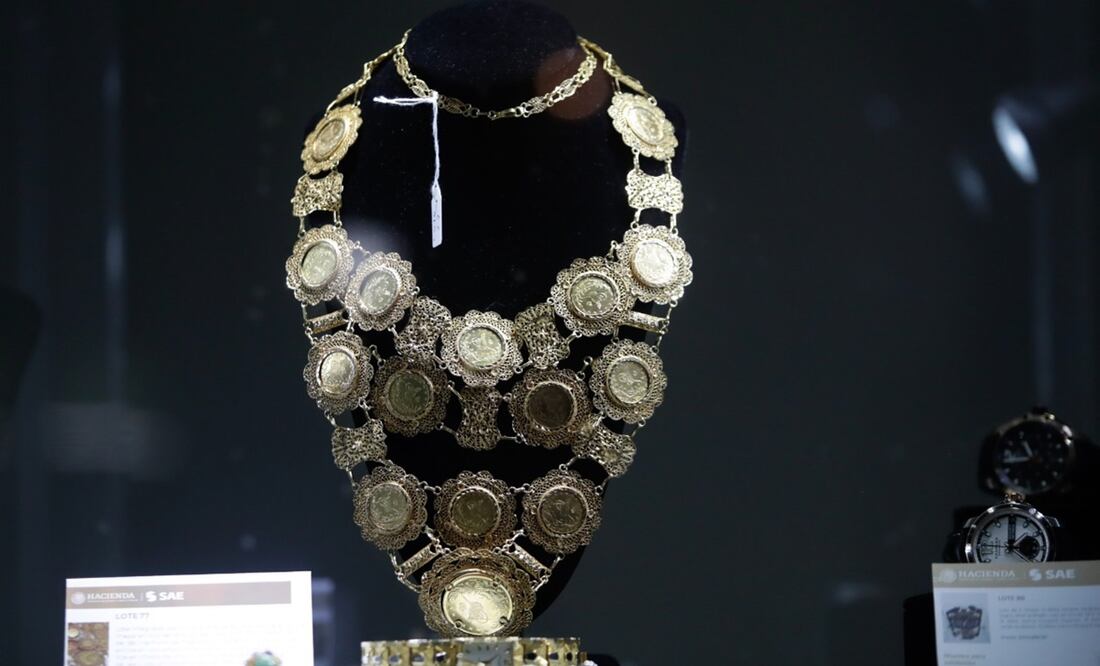 Joyas puestas a subasta antes de que Jaime Cárdenas estuviera a cargo del Indep / Archivo. EL UNIVERSAL