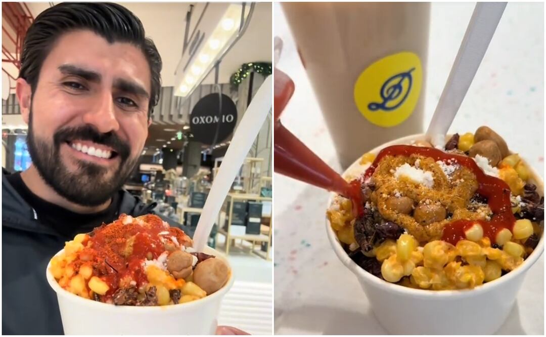 Estos esquites generaron controversia en la red por su alto costo. Fotos: TikTok @soydanysuco