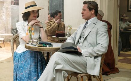 Brad Pitt y Marion Cotillard se enamoran en "Allied"