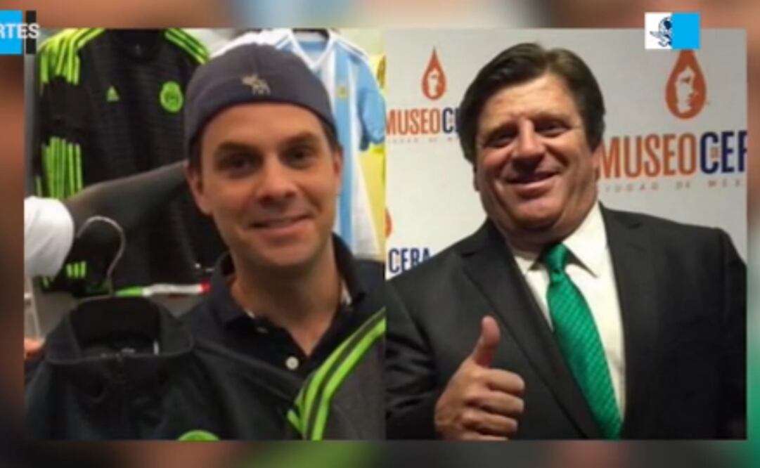 Miguel Herrera denied hitting him in the neck. (Photo: SPECIAL)