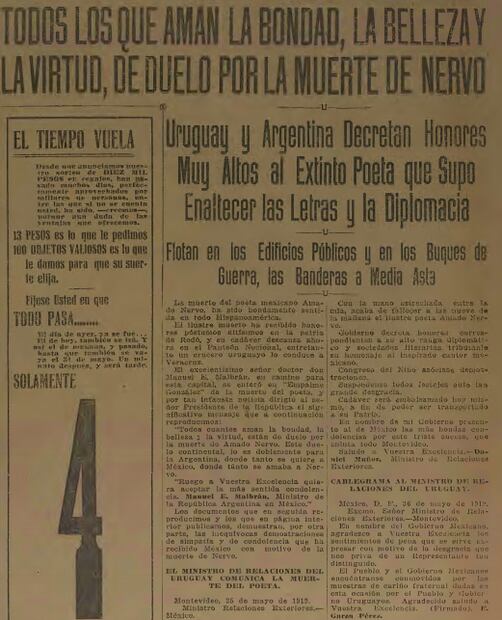 Amado Nervo, el poeta mexicano que enlutó a América Latina con su muerte