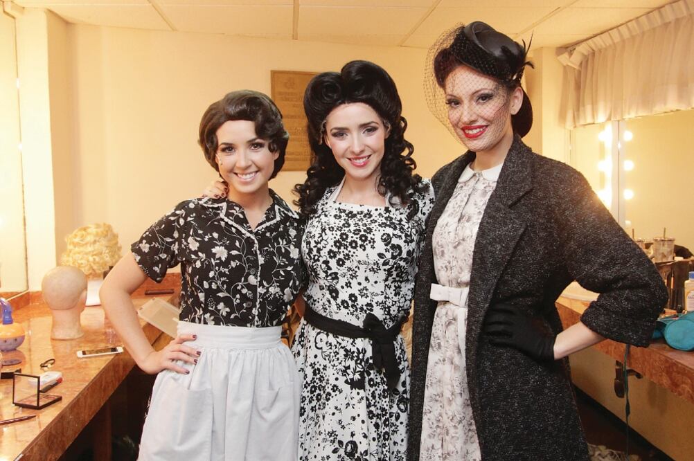 Fátima Torre, Ariadne Díaz y Majo Pérez son el elenco femenino de la obra (CARLOS MEJÍA. EL UNIVERSAL)