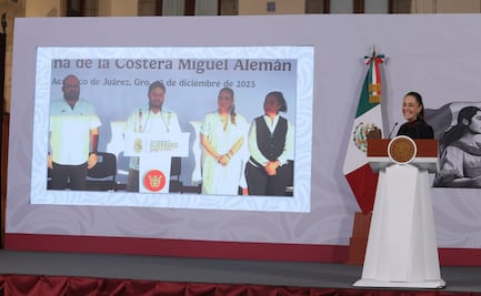 Inauguran rehabilitación de la Costera Miguel Alemán tras el paso del huracán John; "¡Viva Acapulco!", dice Sheinbaum desde la mañanera