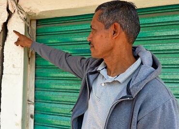 “Teníamos toda una vida en Teyahualco”, explica Miguel Perea cuya casa será demolida por obras del Suburbano al AIFA