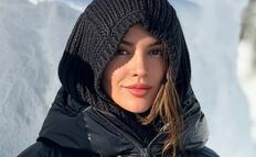 Los looks de nieve de Eiza González 