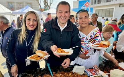 Cuajimalpa celebra el Día de la Candelaria con un tamal huasteco de casi 4 metros