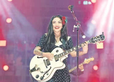La fuerte grosería de Mon Laferte contra el público del Festival Pulso GNP