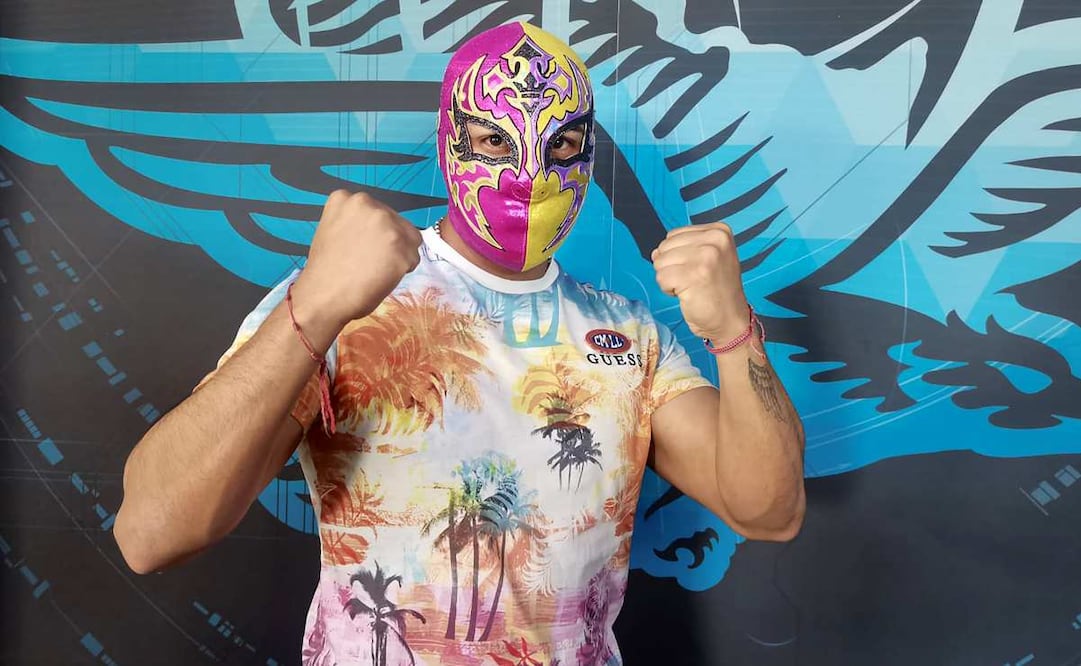 La mítica arena hoy cumple 82 años y Capitán Suicida nos comparte su alegría por estar en la función especial. (02/04/2025) Foto: Leobardo Vázquez | El Universal